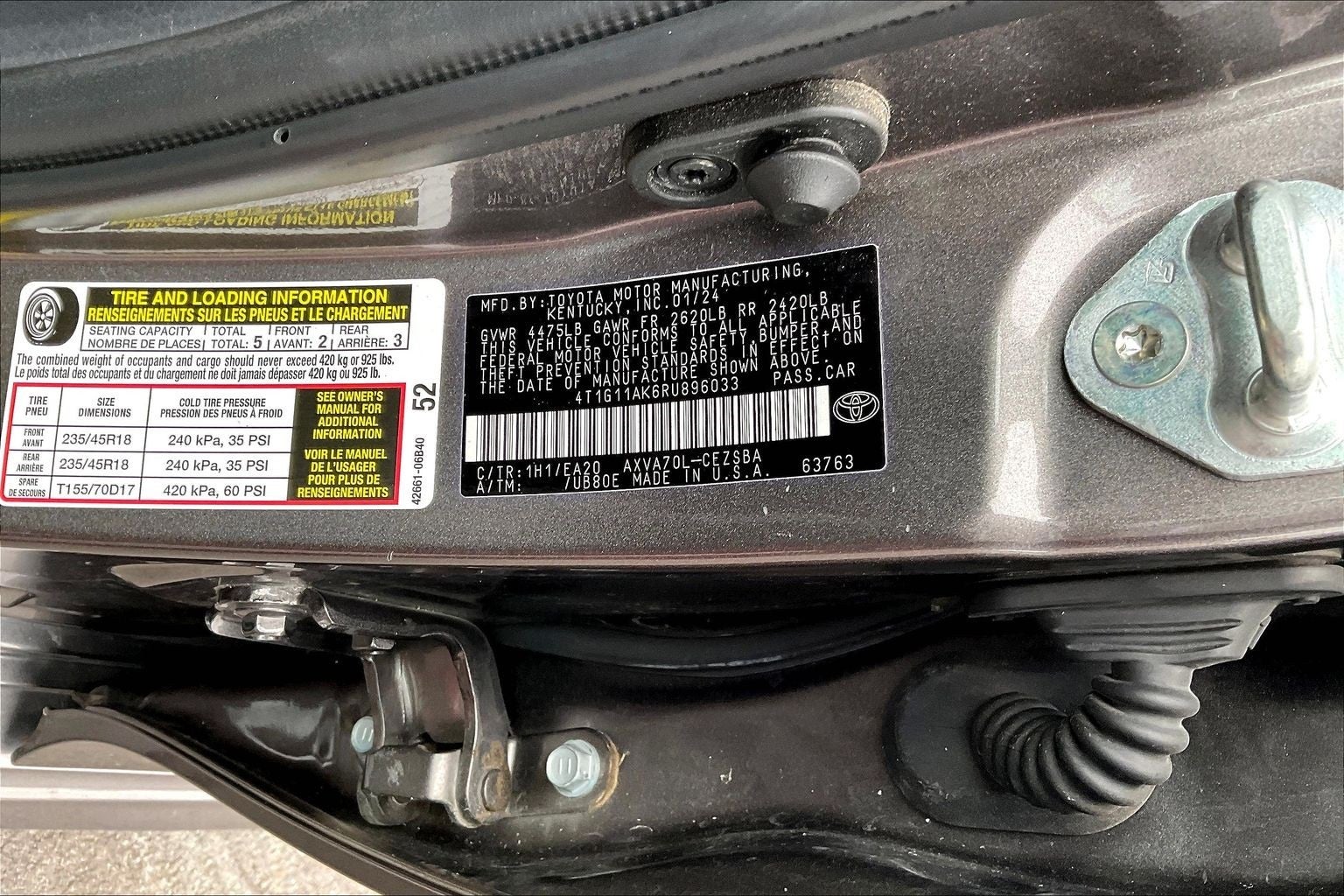 2024 Toyota Camry SE