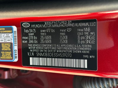 2025 Hyundai TUCSON SEL FWD