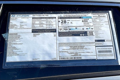 2026 Hyundai TUCSON SEL FWD