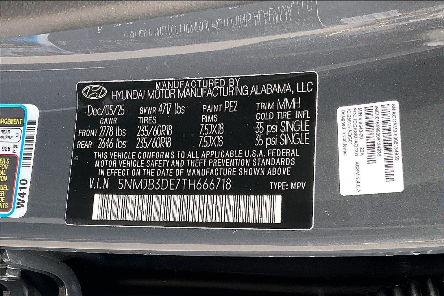 2026 Hyundai TUCSON SEL FWD