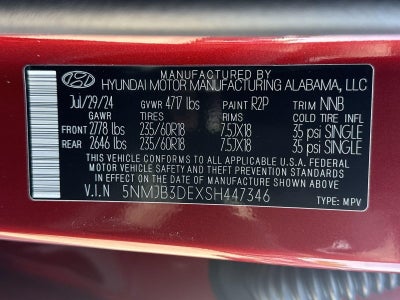 2025 Hyundai TUCSON SEL FWD