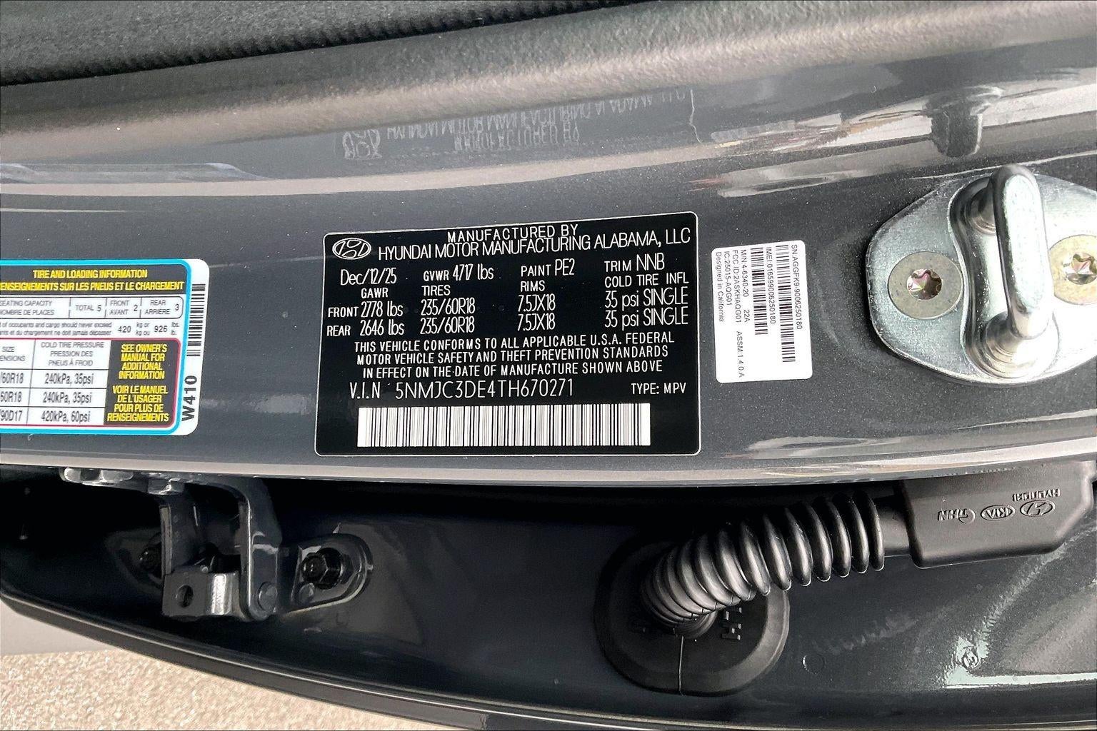 2026 Hyundai TUCSON SEL Premium FWD