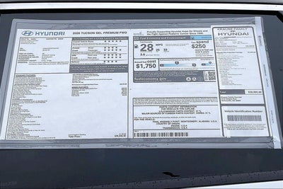 2026 Hyundai TUCSON SEL Premium FWD