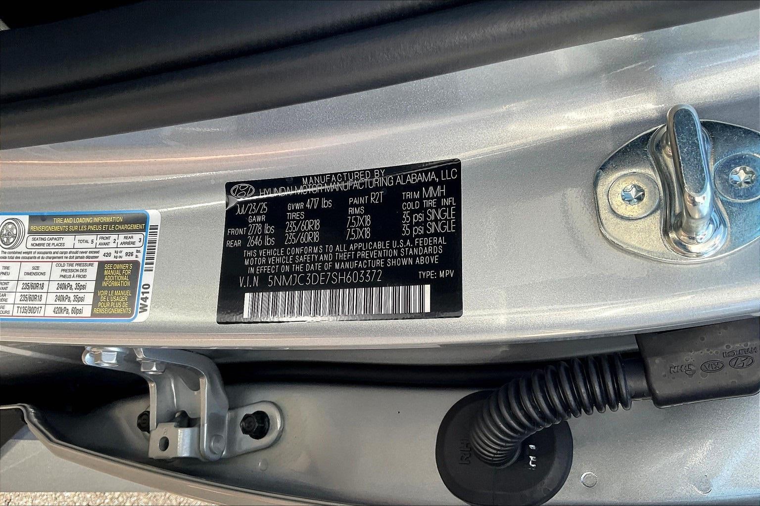 2025 Hyundai TUCSON SEL Convenience FWD