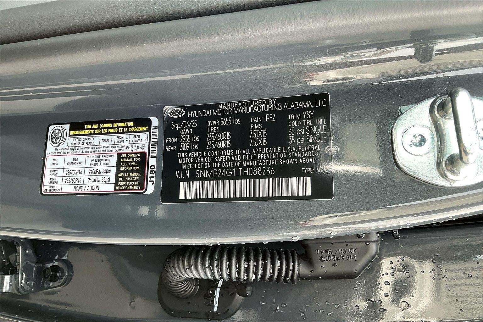 2026 Hyundai SANTA FE HYBRID SEL