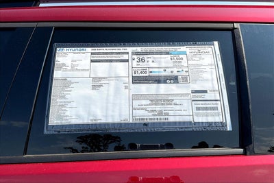2026 Hyundai SANTA FE HYBRID SEL