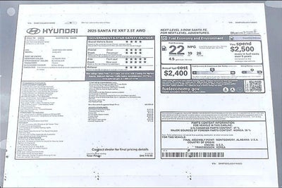 2025 Hyundai SANTA FE XRT AWD