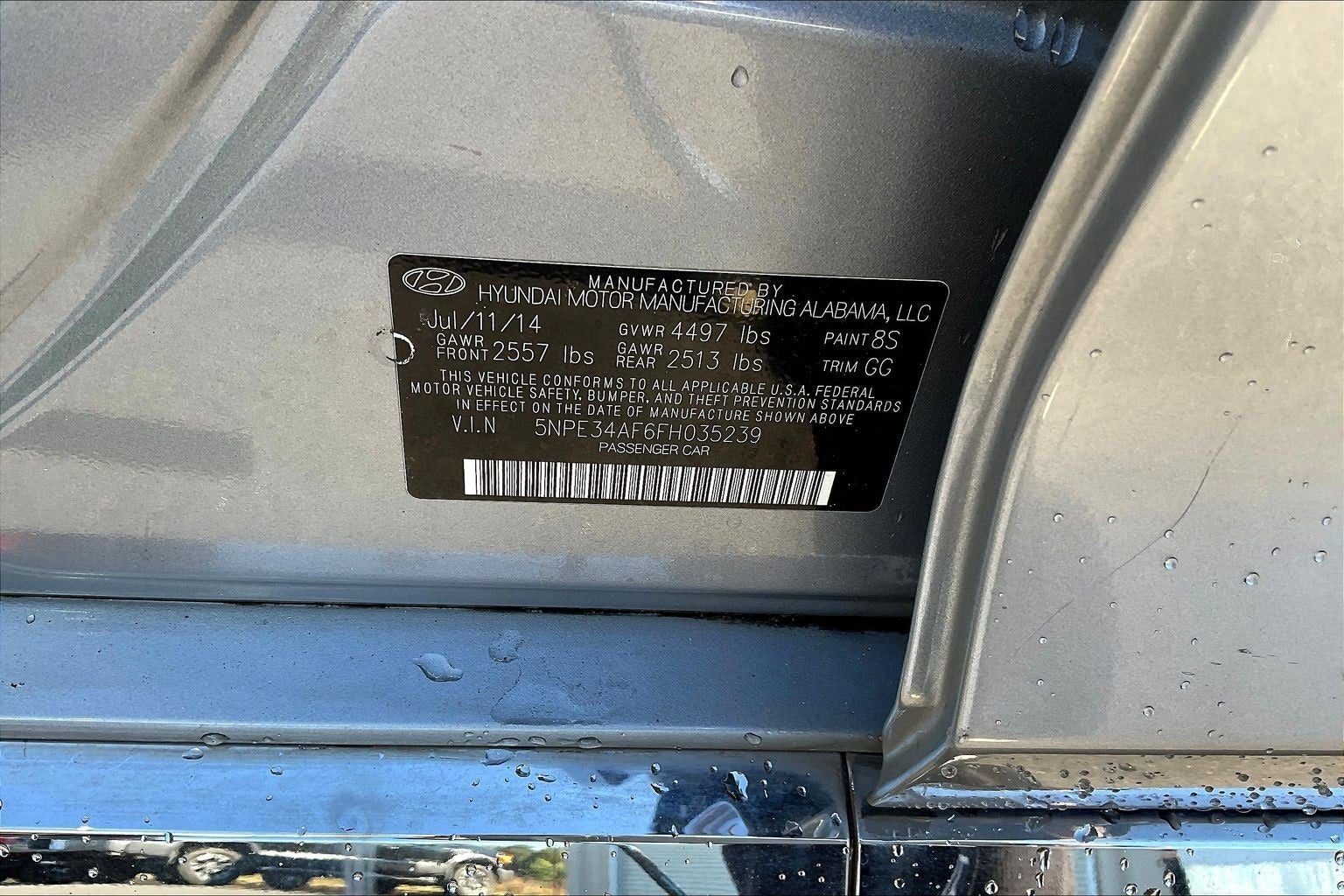 2015 Hyundai SONATA Limited