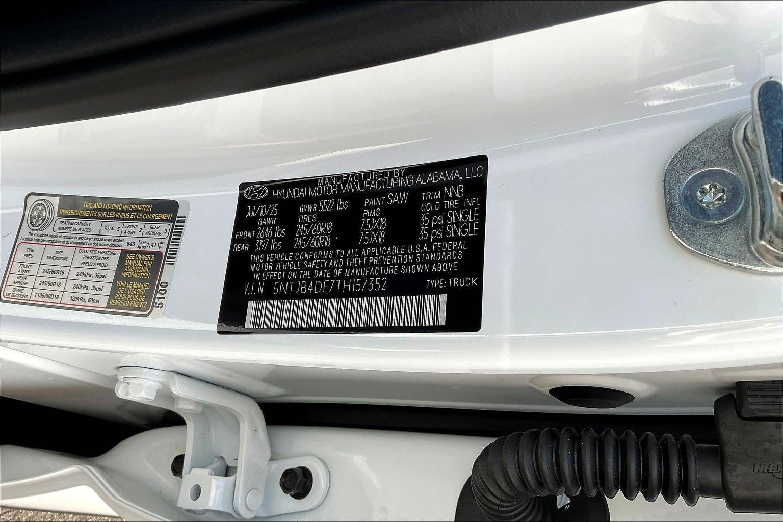 2026 Hyundai SANTA CRUZ SEL FWD