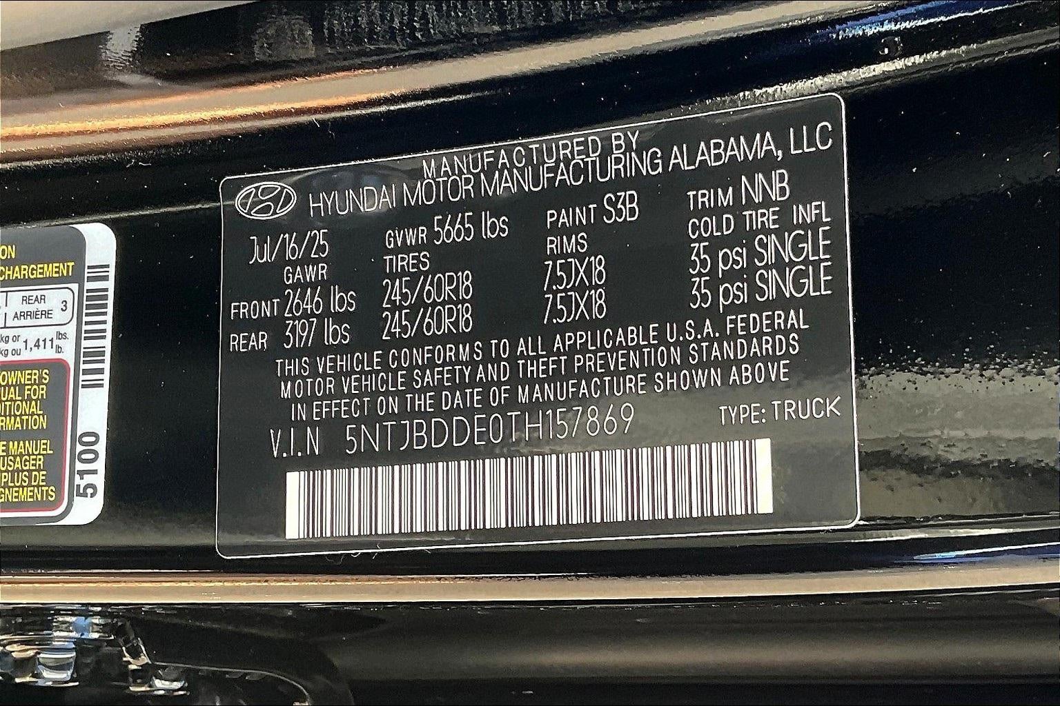 2026 Hyundai SANTA CRUZ SEL AWD