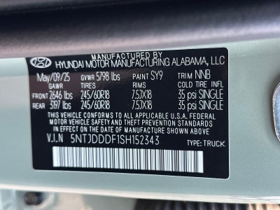 2025 Hyundai SANTA CRUZ XRT