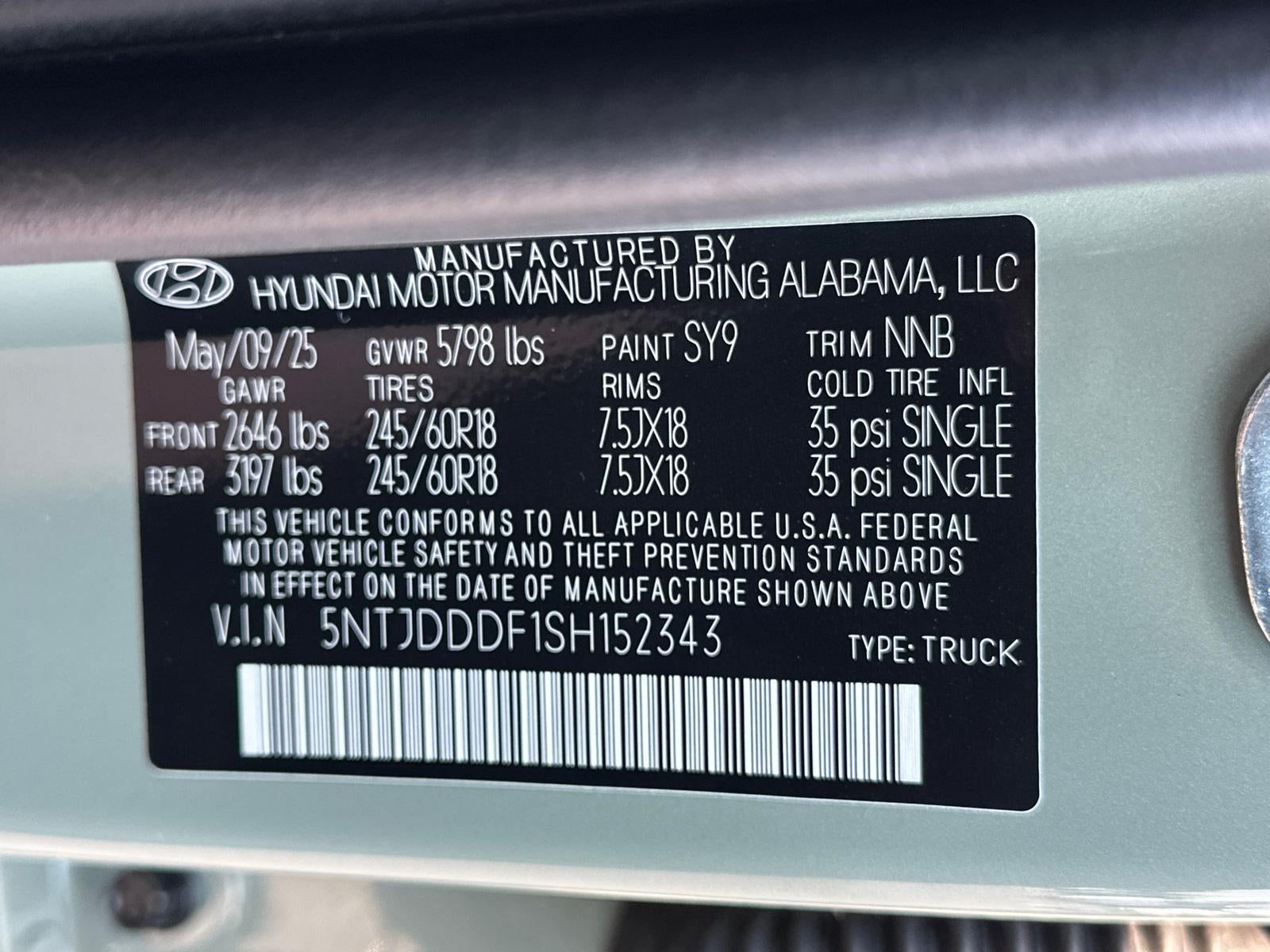 2025 Hyundai SANTA CRUZ XRT