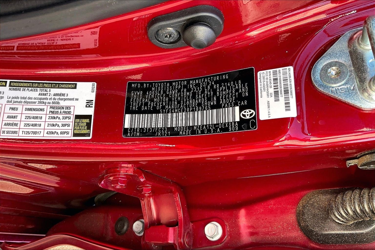 2024 Toyota Corolla SE