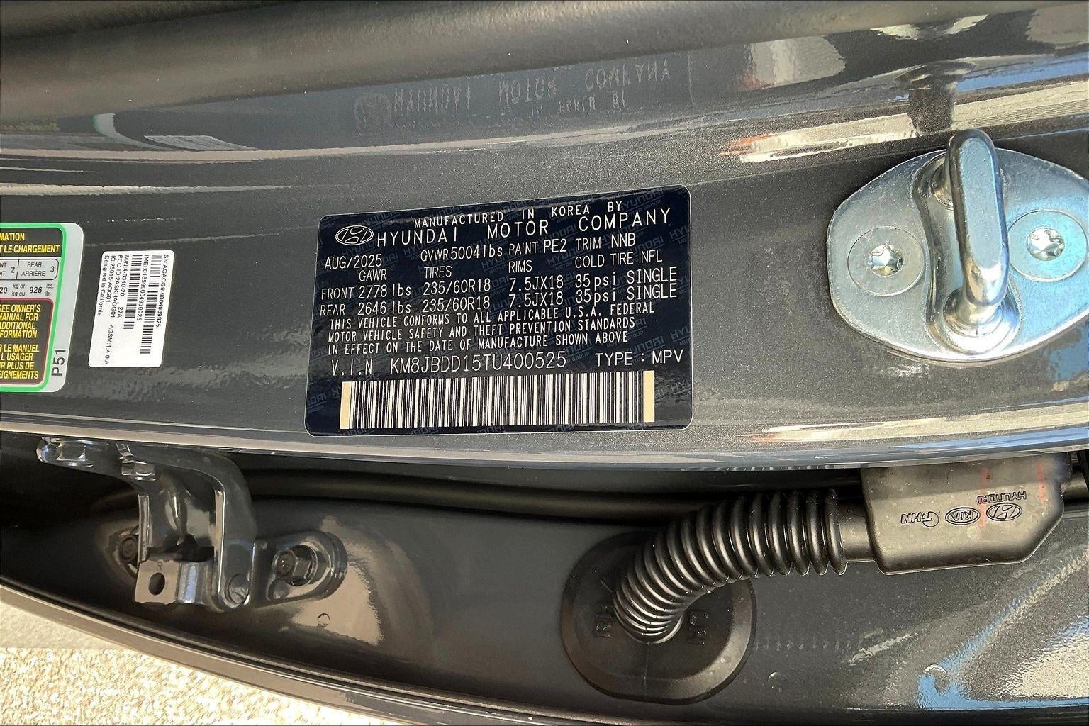 2026 Hyundai TUCSON HYBRID SEL AWD