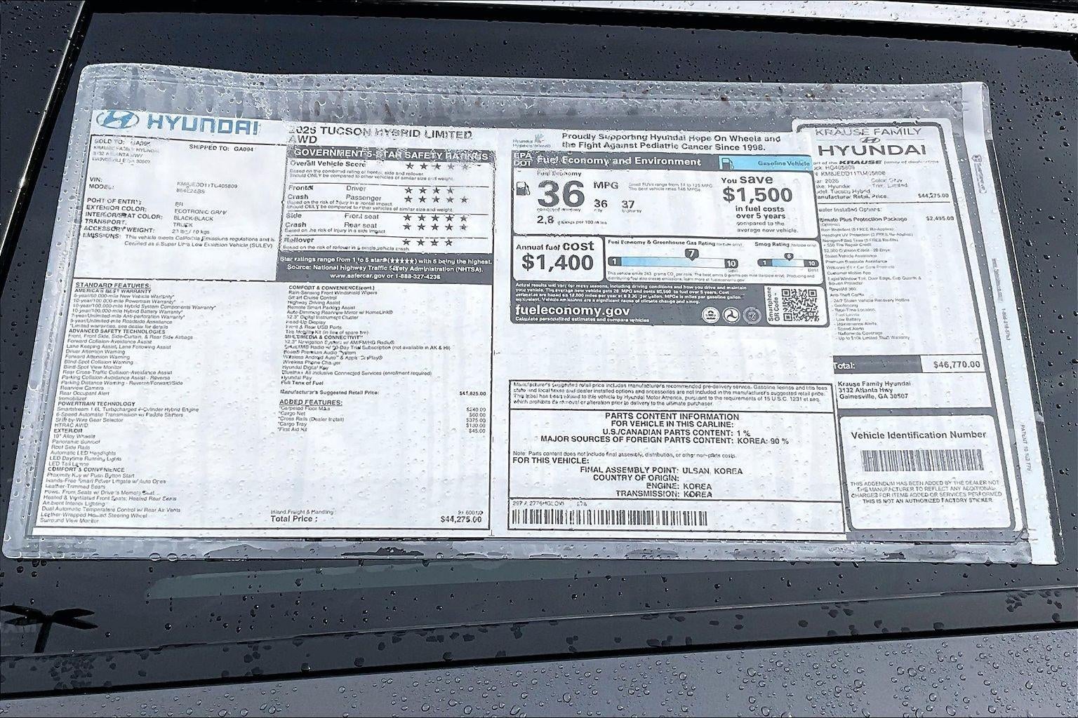 2026 Hyundai TUCSON HYBRID Limited