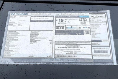 2026 Hyundai PALISADE XRT Pro