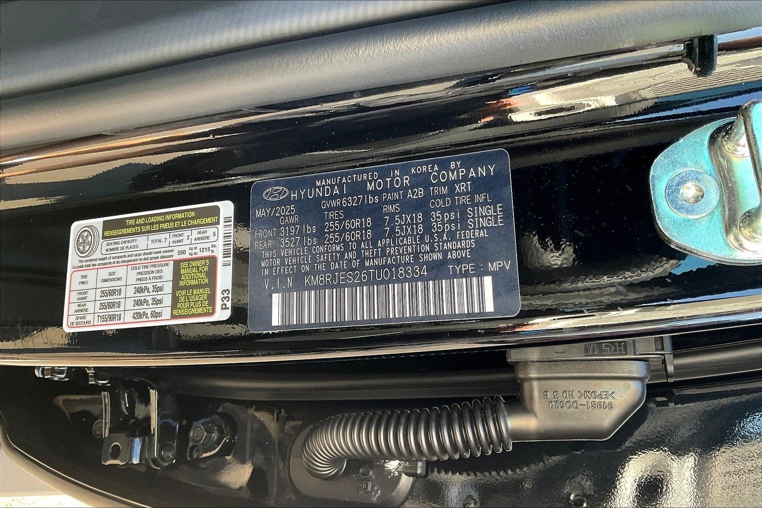 2026 Hyundai PALISADE XRT Pro