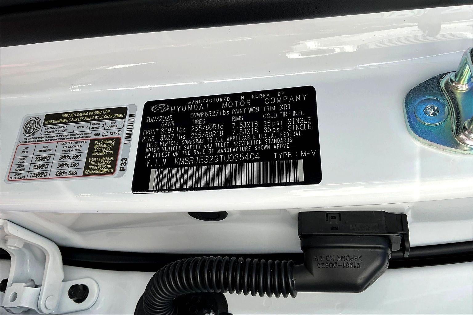 2026 Hyundai PALISADE XRT Pro