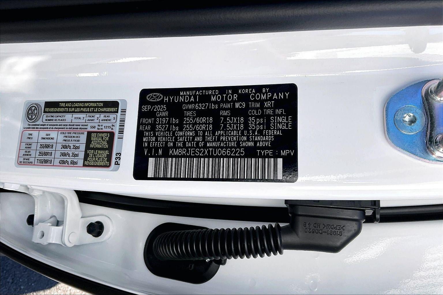 2026 Hyundai PALISADE XRT Pro