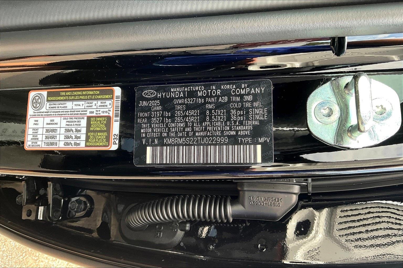 2026 Hyundai PALISADE Calligraphy FWD