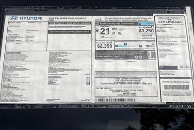 2026 Hyundai PALISADE Calligraphy FWD