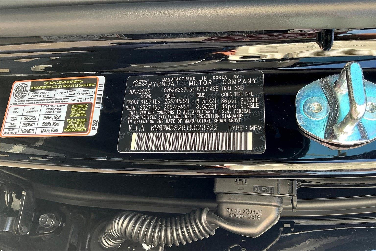 2026 Hyundai PALISADE Calligraphy FWD