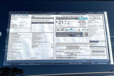 2026 Hyundai PALISADE Calligraphy FWD