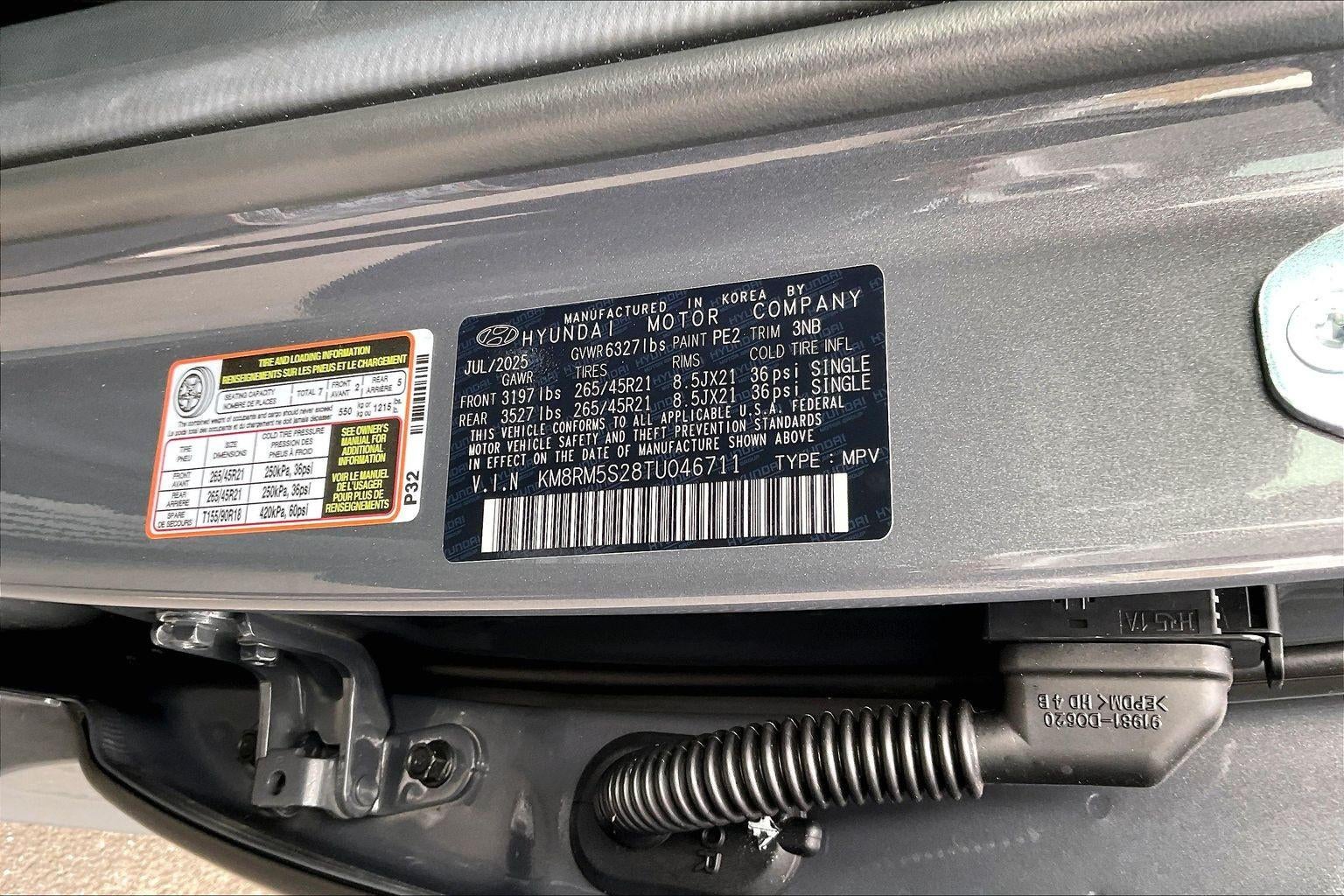 2026 Hyundai PALISADE Calligraphy FWD