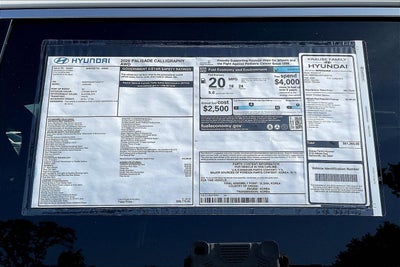 2026 Hyundai PALISADE Calligraphy AWD