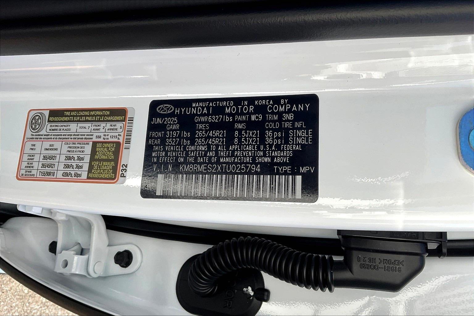 2026 Hyundai PALISADE Calligraphy AWD