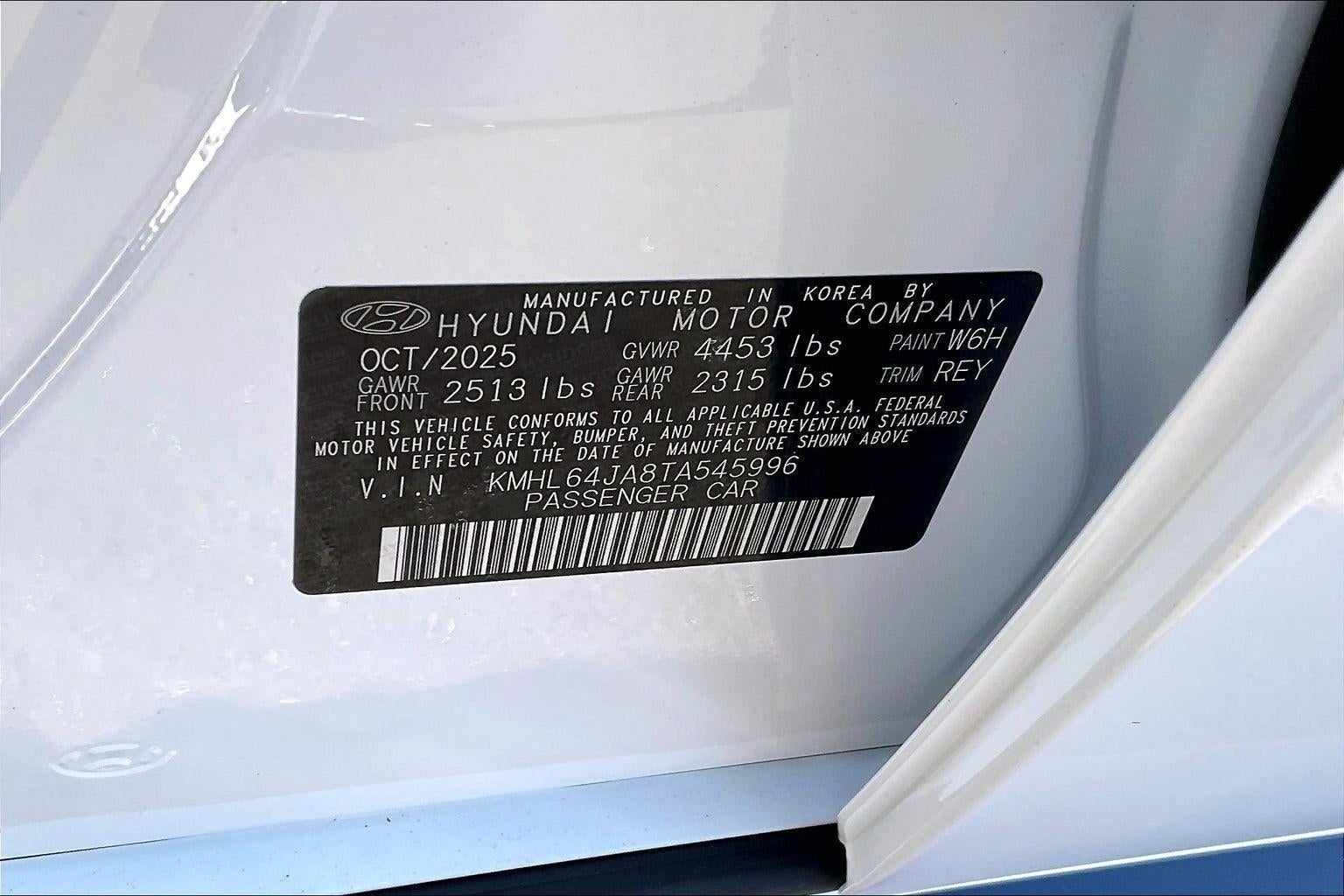 2026 Hyundai SONATA SEL Sport