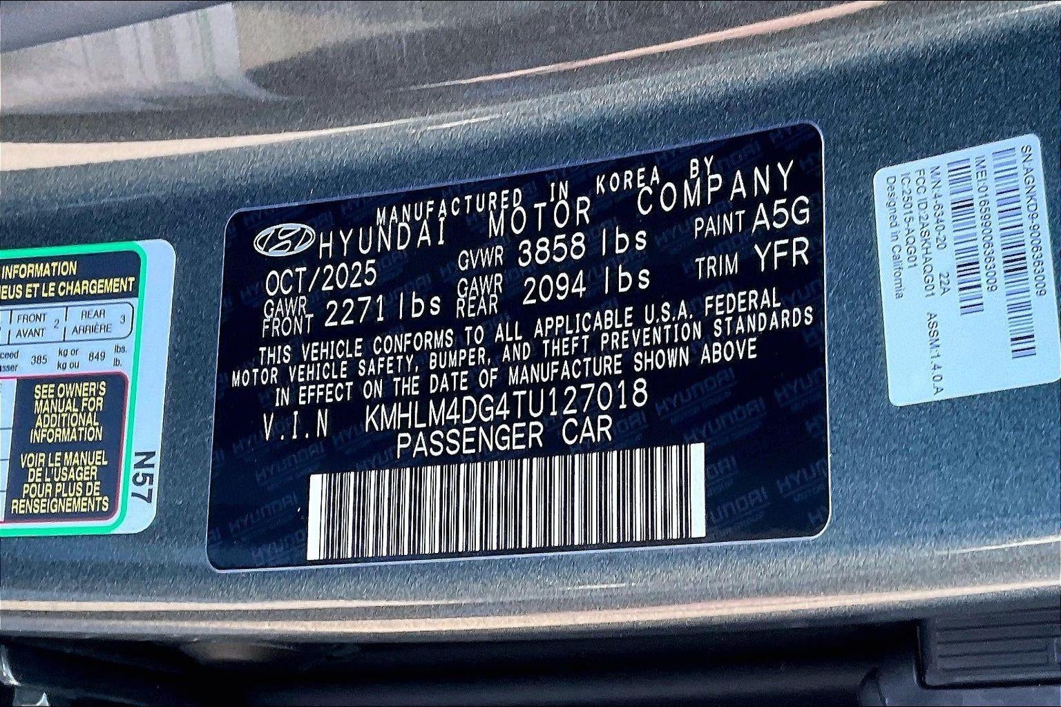 2026 Hyundai ELANTRA SEL Sport