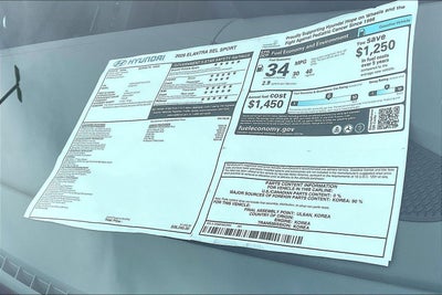 2026 Hyundai ELANTRA SEL Sport