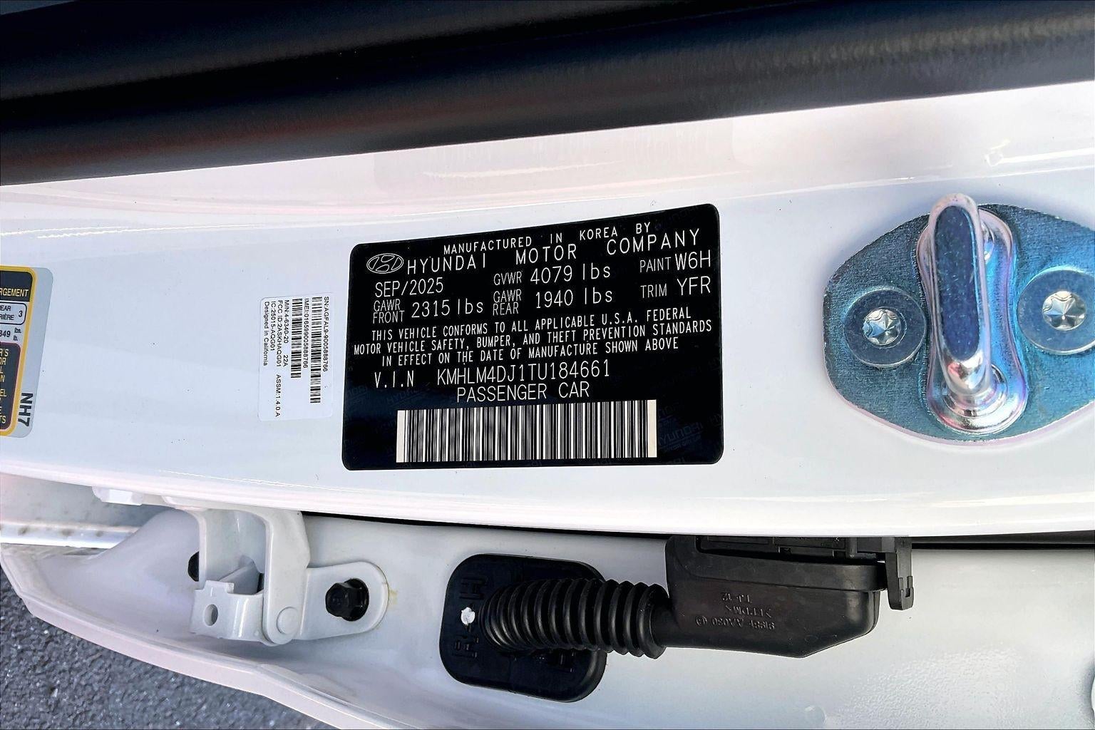 2026 Hyundai ELANTRA HYBRID Blue