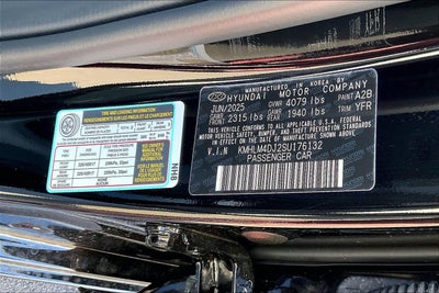 2025 Hyundai ELANTRA HYBRID SEL Sport