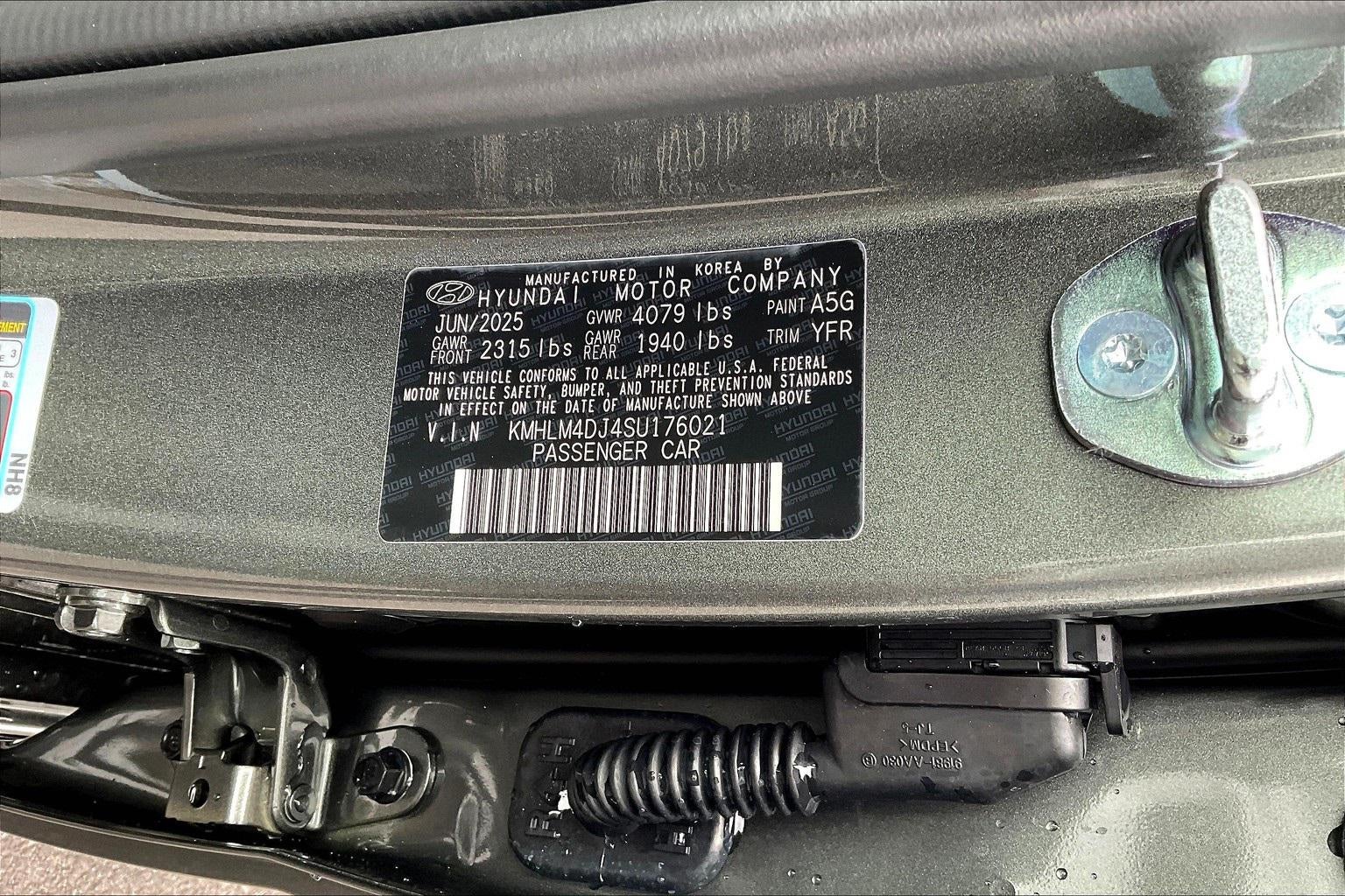 2025 Hyundai ELANTRA HYBRID SEL Sport