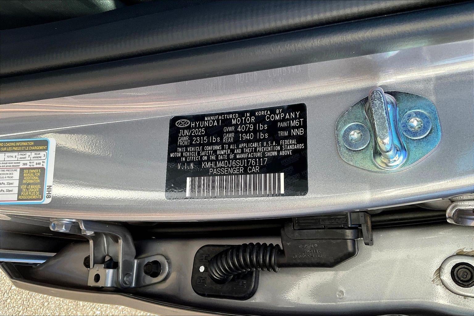 2025 Hyundai ELANTRA HYBRID SEL Sport