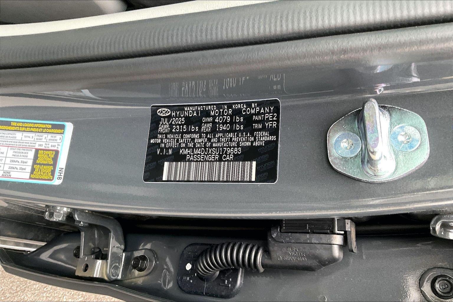 2025 Hyundai ELANTRA HYBRID SEL Sport