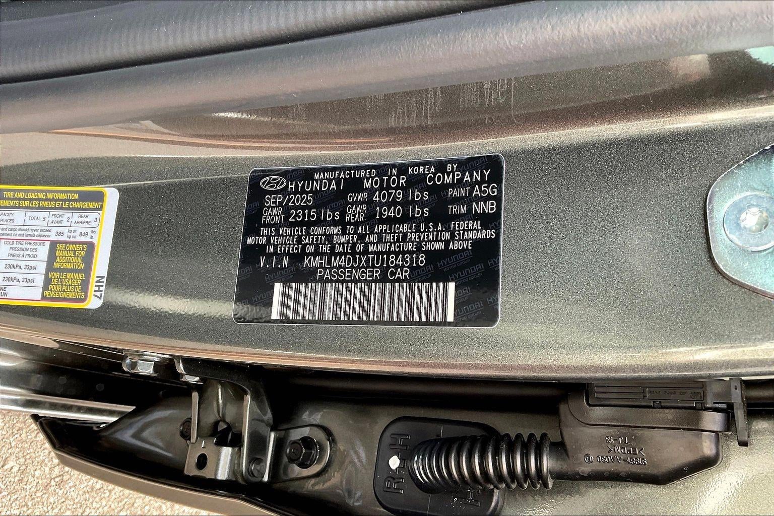 2026 Hyundai ELANTRA HYBRID Blue