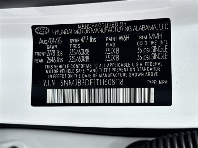 2026 Hyundai TUCSON SEL FWD