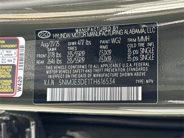 2026 Hyundai TUCSON Limited FWD