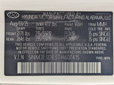 2026 Hyundai TUCSON Limited FWD