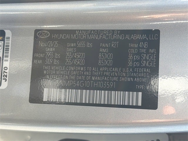 2026 Hyundai SANTA FE HYBRID Calligraphy