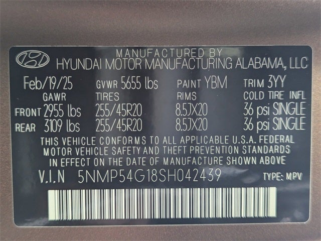 2025 Hyundai SANTA FE HYBRID Calligraphy