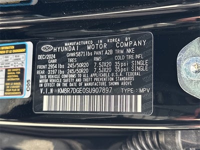 2025 Hyundai PALISADE Calligraphy Night Edition AWD