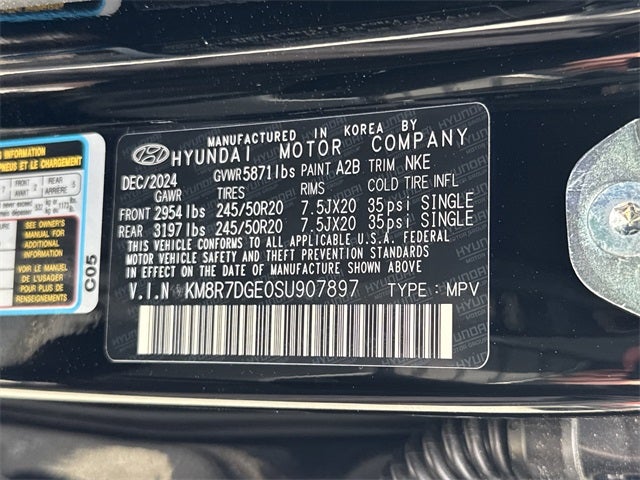 2025 Hyundai PALISADE Calligraphy Night Edition AWD