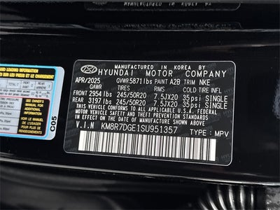 2025 Hyundai PALISADE Calligraphy Night Edition AWD