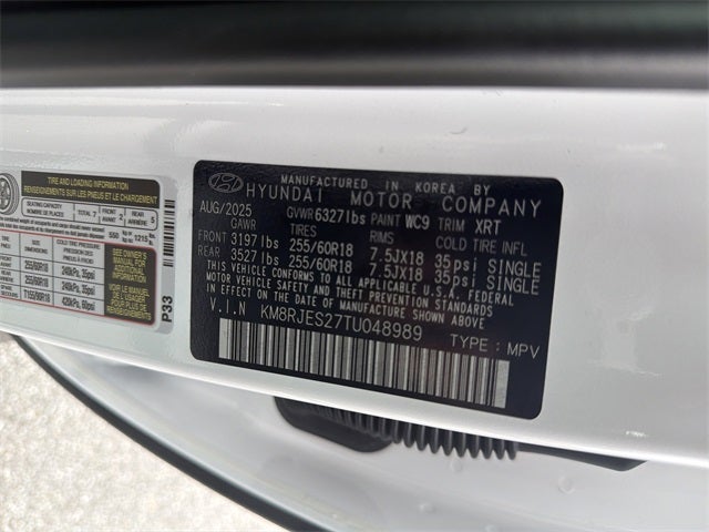 2026 Hyundai PALISADE XRT Pro