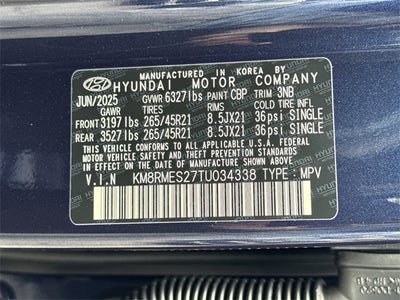 2026 Hyundai PALISADE Calligraphy AWD