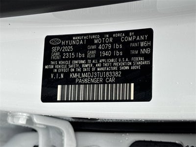 2026 Hyundai ELANTRA HYBRID Blue